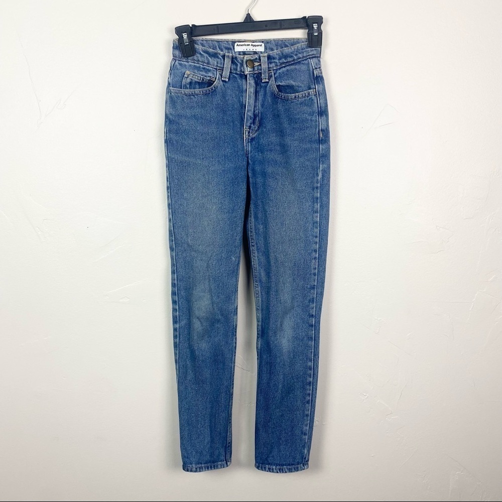 American Apparel | Medium Wash Skinny Jeans Size 24